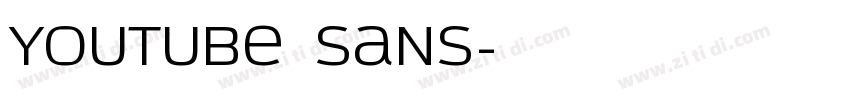 youtube sans字体转换